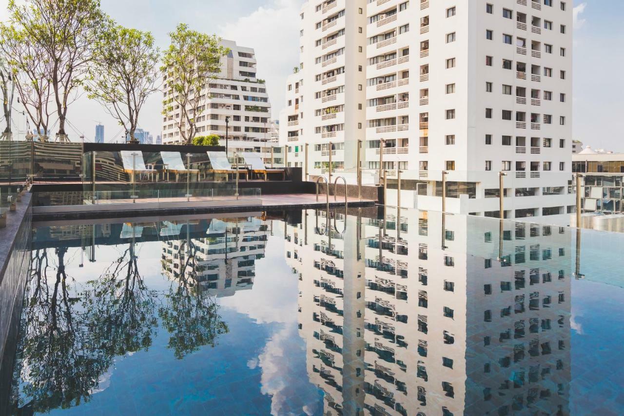 Sukhumvit Asok Modern Suite Bangkok Exteriör bild