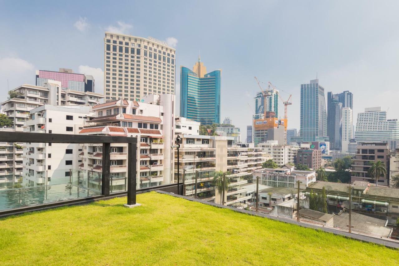 Sukhumvit Asok Modern Suite Bangkok Exteriör bild