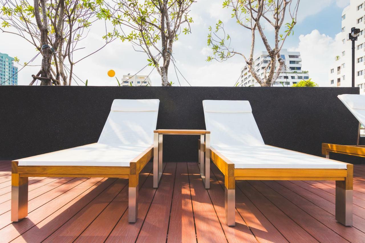 Sukhumvit Asok Modern Suite Bangkok Exteriör bild