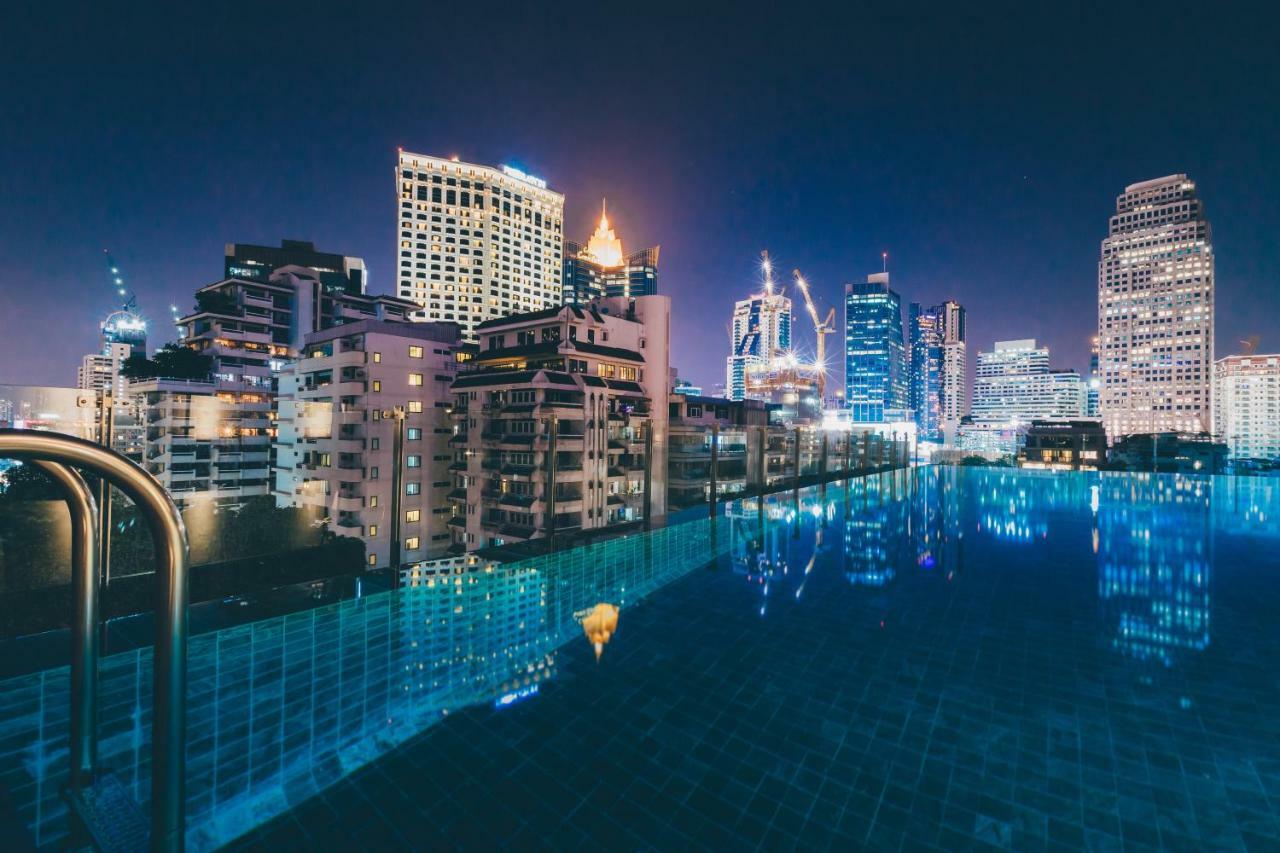 Sukhumvit Asok Modern Suite Bangkok Exteriör bild