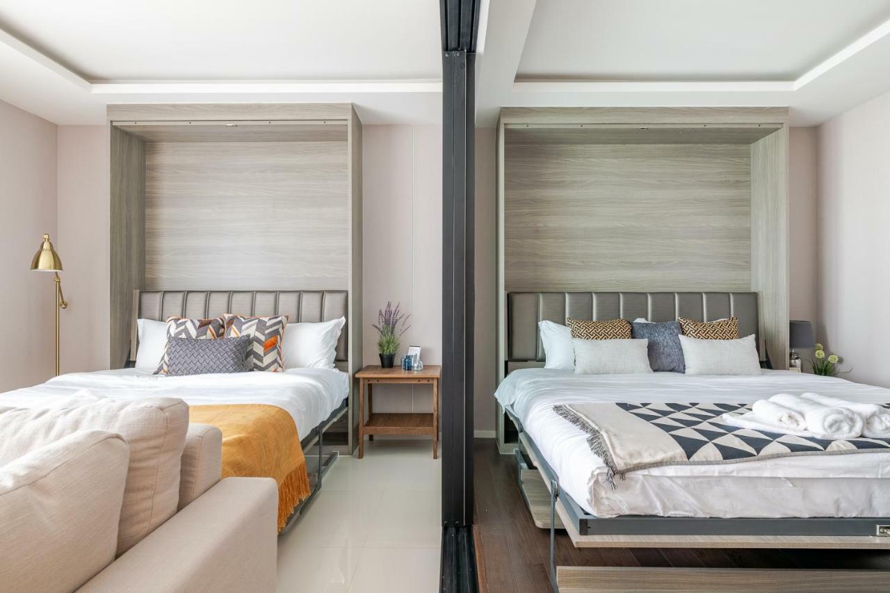 Sukhumvit Asok Modern Suite Bangkok Exteriör bild