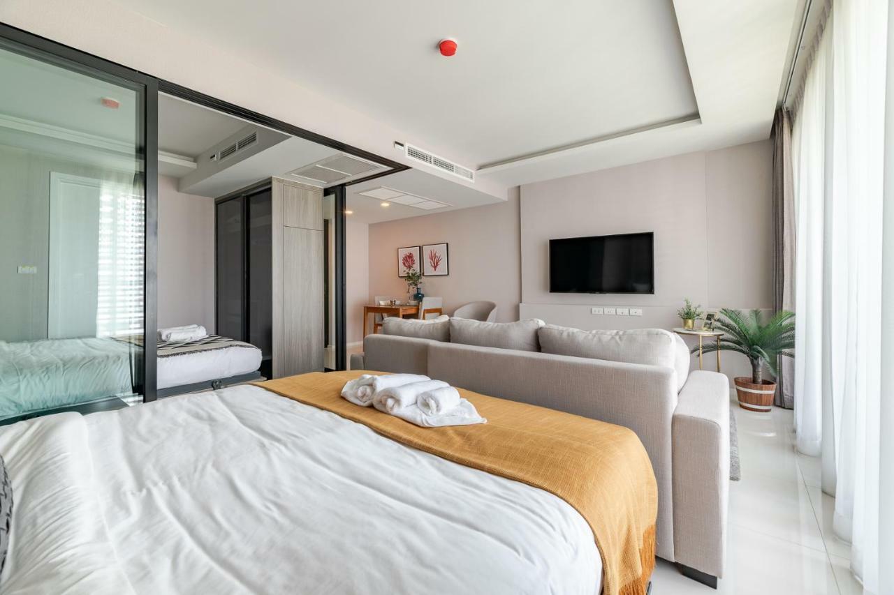 Sukhumvit Asok Modern Suite Bangkok Exteriör bild