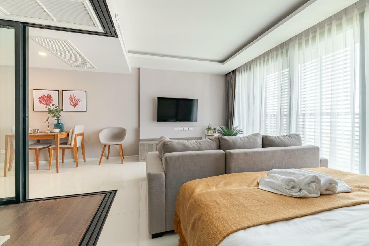 Sukhumvit Asok Modern Suite Bangkok Exteriör bild