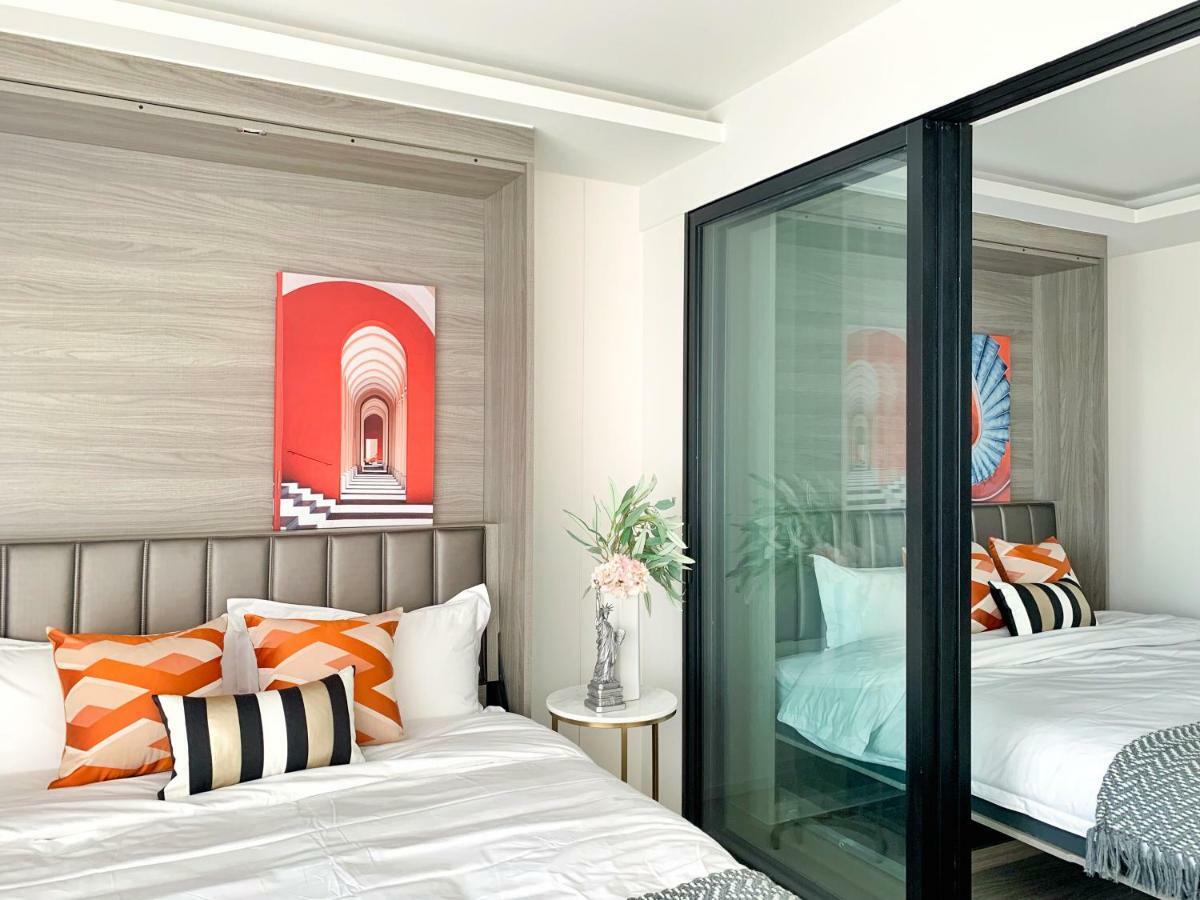 Sukhumvit Asok Modern Suite Bangkok Exteriör bild