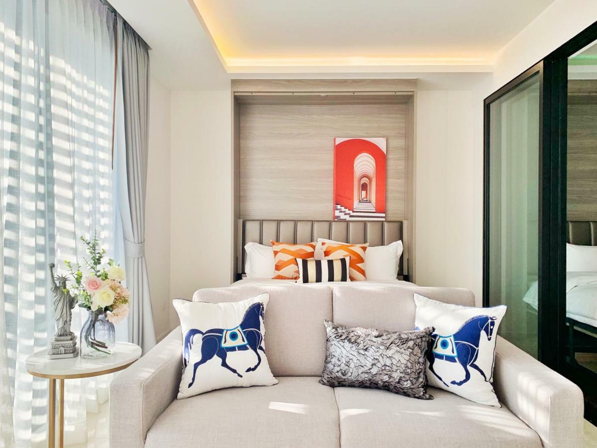 Sukhumvit Asok Modern Suite Bangkok Exteriör bild