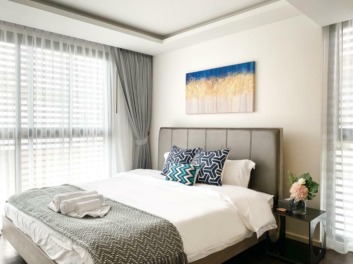 Sukhumvit Asok Modern Suite Bangkok Exteriör bild