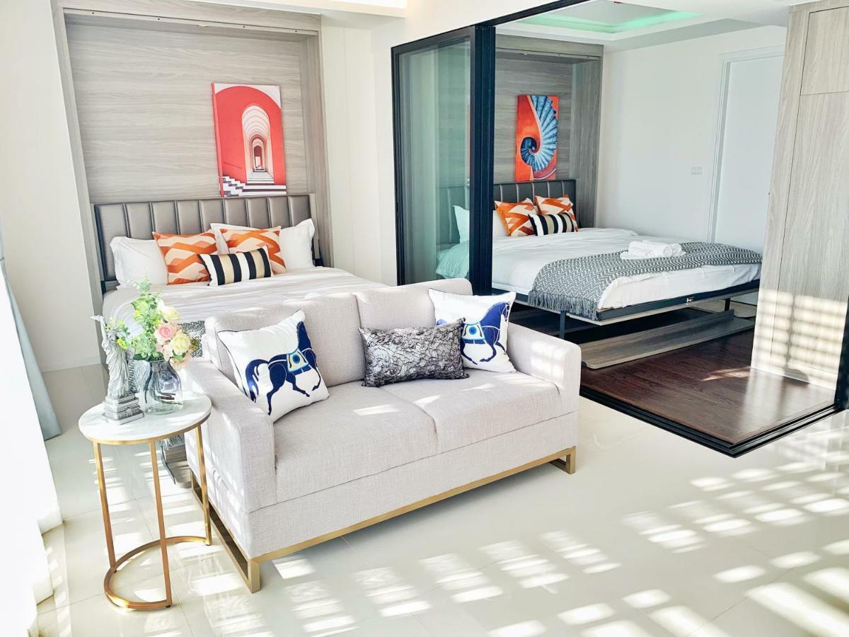 Sukhumvit Asok Modern Suite Bangkok Exteriör bild