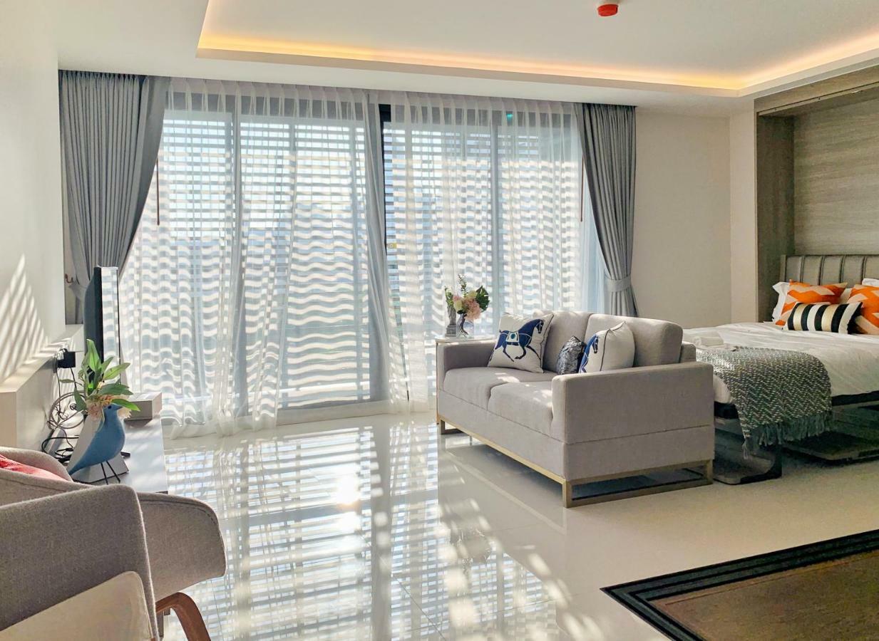 Sukhumvit Asok Modern Suite Bangkok Exteriör bild
