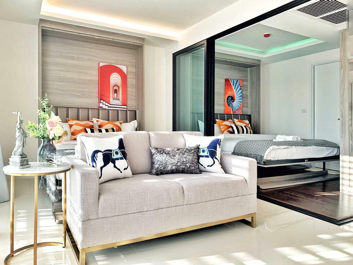 Sukhumvit Asok Modern Suite Bangkok Exteriör bild